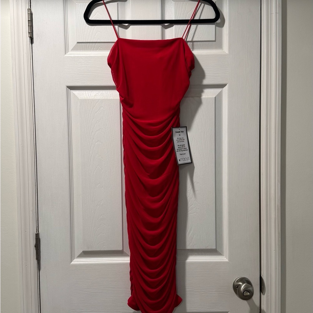 Red Midi Dress